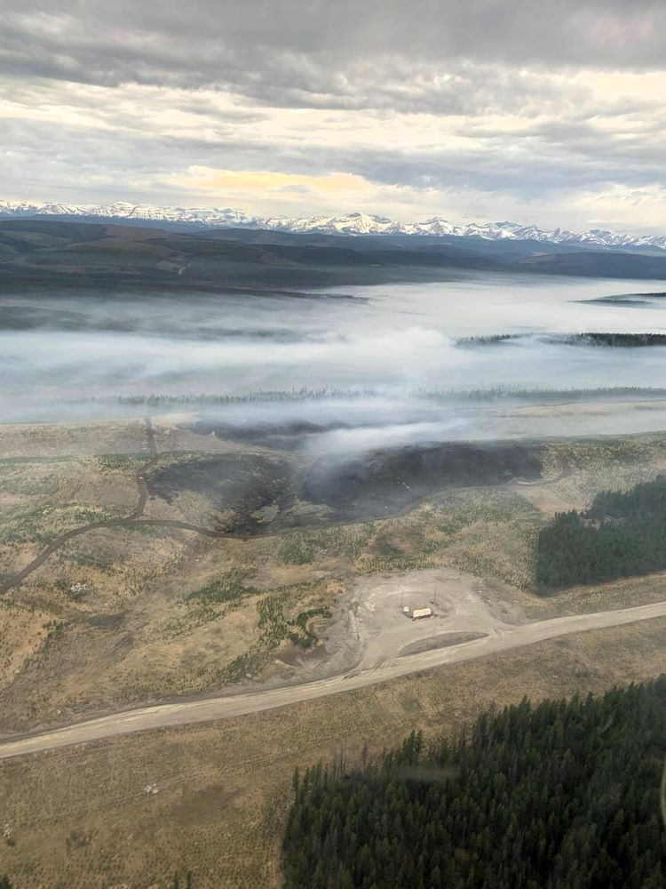 Wildfire west of Mercoal (EWF030)